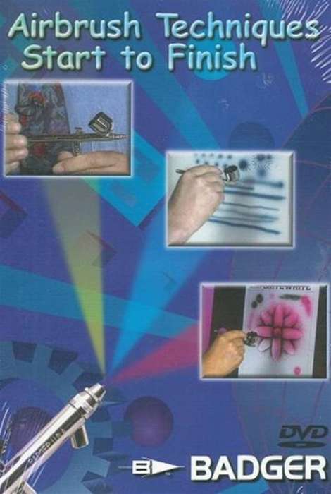 Reduced - Badger Airbrush Techniques Start to Finish DVD