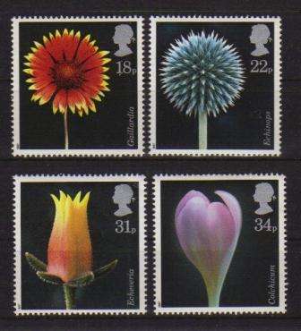GB 1987 MNH FLOWER PHOTOGRAPHS