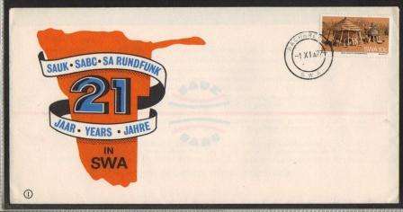 SWA 1977 21 YEARS SABC IN SWA COM COVER