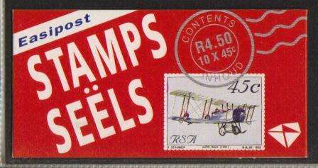 RSA 1993 AVIATION ORIGINAL BOOKLET PANE 9