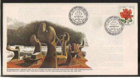 RSA 1979 SA WAR GRAVES BOARD LADYSMITH COM COVER