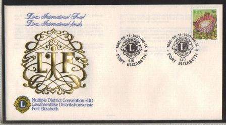 RSA 1981 LIONS INTERNATIONAL FUND COM COVER