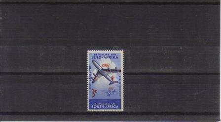 RSA 1961 50TH ANNIVERSARY 1ST SA FLIGHT MNH COMMEMORATIVE SINGLE