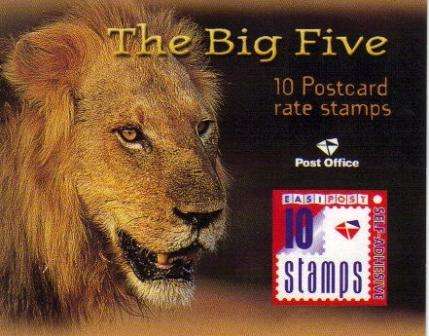 RSA 2005 BIG 5 SELF ADHESIVE BOOKLET #68 DATED 2005/10/10 COMPLETE