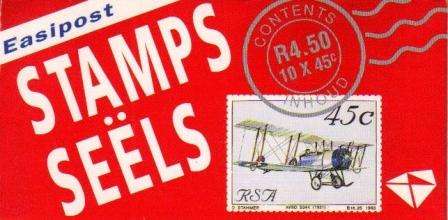 RSA AVIATION REPRINT BOOKLET BLANK INSIDE LEFT PANE 9