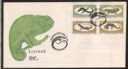BOP 1984 LIZARDS FDC 1.31