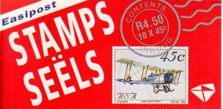 RSA 1993 AVIATION ORIGINAL BOOKLET PANE 10