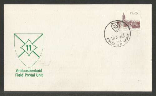 MILITARY COM CARD - 1983 84 FIELD POST OFFICE (FPO / VPK) DATED 19/10/83 A