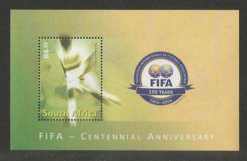 RSA 2004 FIFA CENTENNIAL MNH MINIATURE SHEET