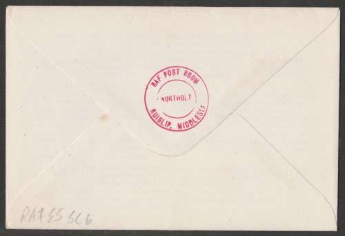 AVIATION 1973 FLIGHT COVER RAF ESCAPING SOCIETY VIP FLIGHT LUXEMBOURG TO RAF NORTHOLT