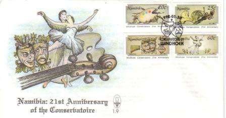 NAMIBIA 1992 CONSERVATOIRE FDC 1.9
