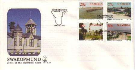 NAMIBIA 1992 SWAKOPMUND FDC 1.11