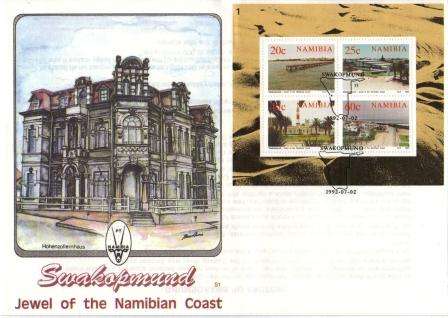 NAMIBIA 1992 SWAKOPMUND FDC S1