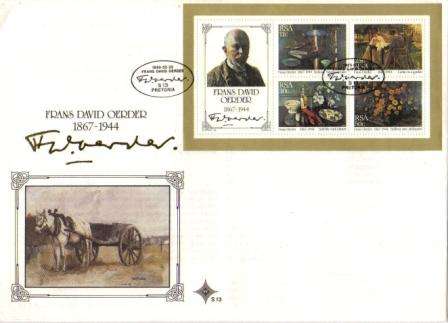 RSA 1985 FRANS DAVID OERDER FDC S13