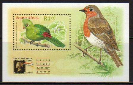 RSA 2000 BIRDS OF A FEATHER MNH MINIATURE SHEET