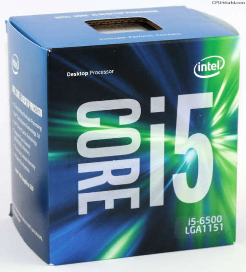 INTEL SKYLAKE CORE i5-6500, 3.20GHz, QUARD CORE, LGA1151 TRAY PROCESSOR