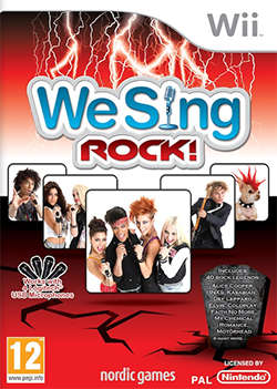 We Sing Rock! (Wii PAL)(no booklet)