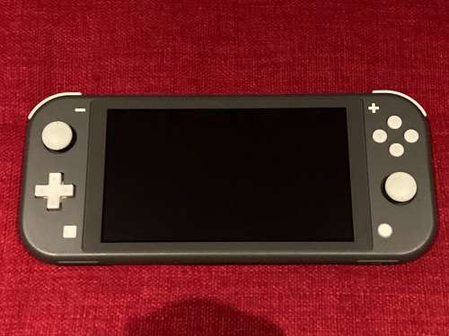 Grey Nintendo Switch Lite (EUR) with 64 GB micro SD card