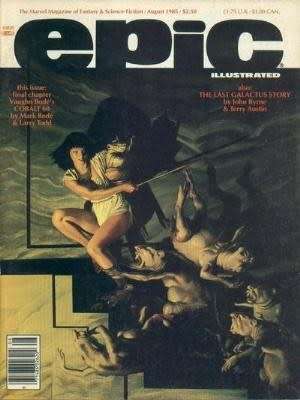 EPIC ILLUSTRATED #31 Marvel Magazine (August 1985) Bronze Age