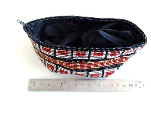 Beaded Purse Hand Crafted in Guatemala (Made With High Quality Czechoslovakian Beads)