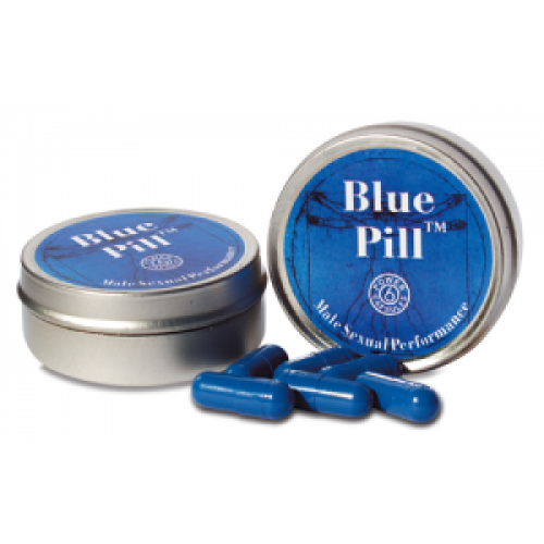 Blue Pill Herbal Viagra - (6 capsules)