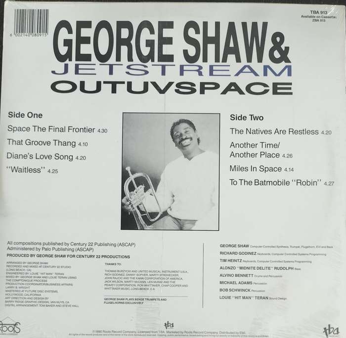 George Shaw & Jetstream - Outuvspace (Vintage Vinyl / LP / Record)