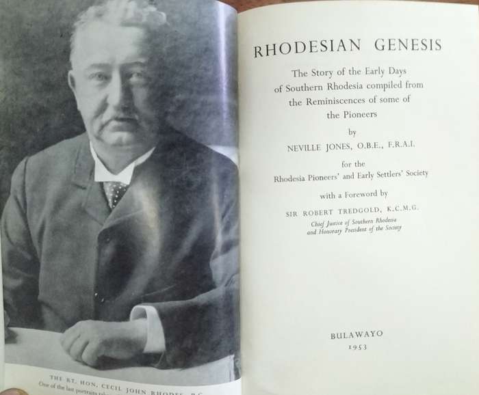Rhodesian Genesis by Neville Jones