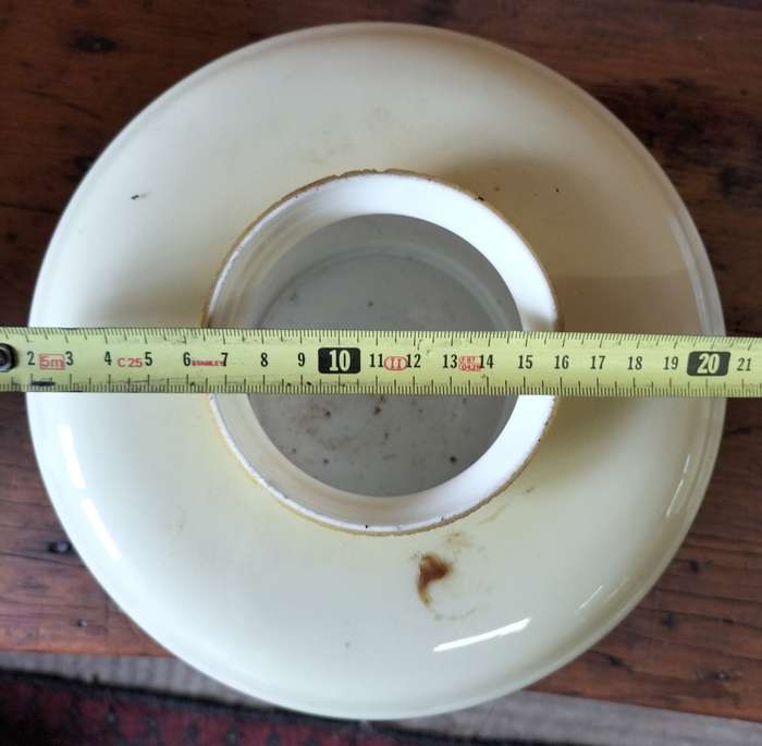 Vintage Art Deco ceiling lamp shade #5