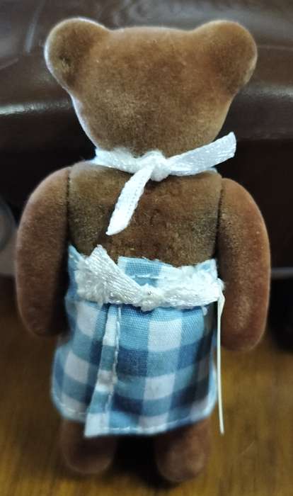 Vintage McDonalds 1999 bear with label - Farmhouse Girl - Fann