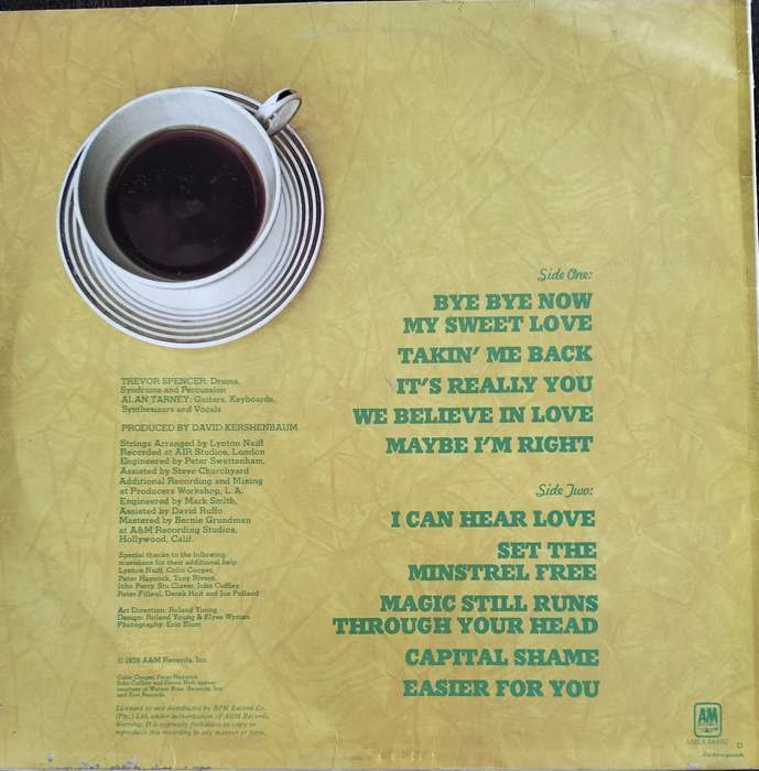 The Tarney Spencer Band - Three`s a Crowd(Vintage LP / Vinyl / Record)