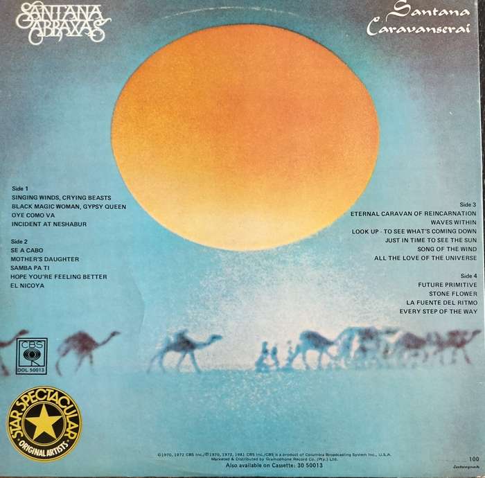 Santana - Abraxas & Caravanserai - 2LP (Vintage LP / Vinyl / Record)