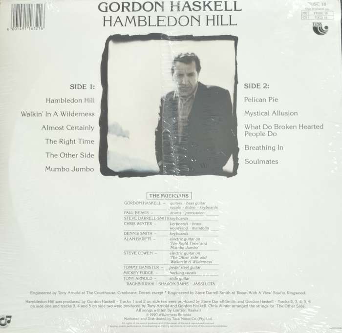 Gordon Haskell - Hambledon Hill (Vintage LP / Vinyl / Record) - sealed