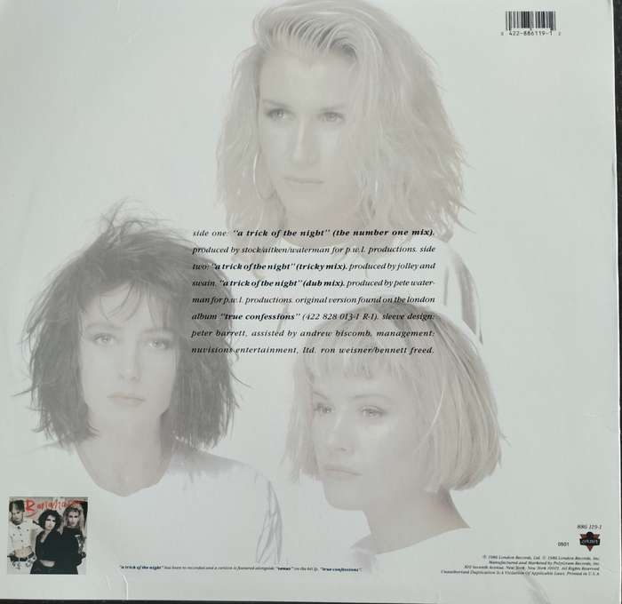 Bananarama - a Trick of the night - 12` (Vintage LP / Vinyl / Record)