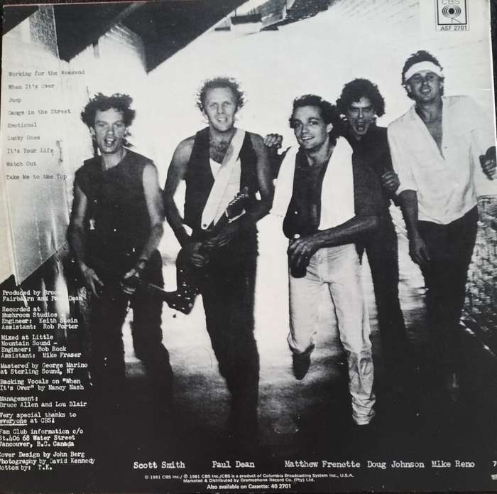 Loverboy - Get Lucky (Vintage LP / Vinyl / Record)