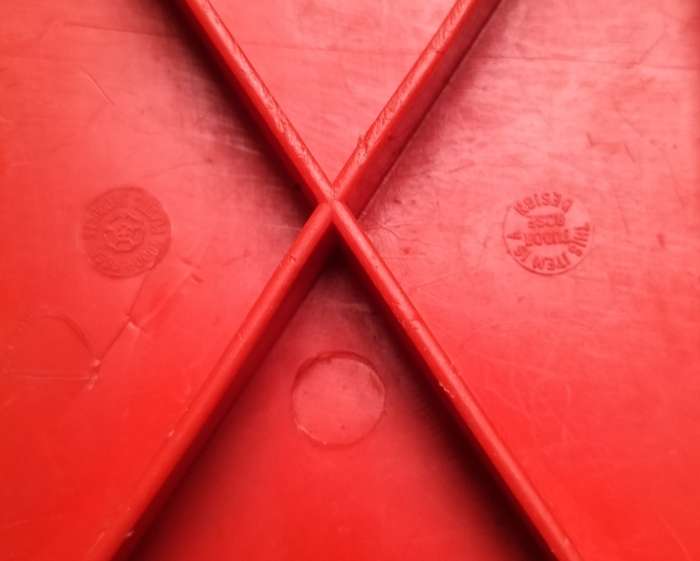 Vintage Tudor Rose `take apart` plastic Truck