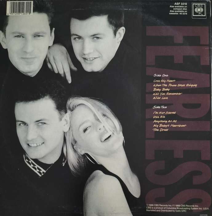 Fearless - Eight wonder (Vintage Vinyl / LP / Record)