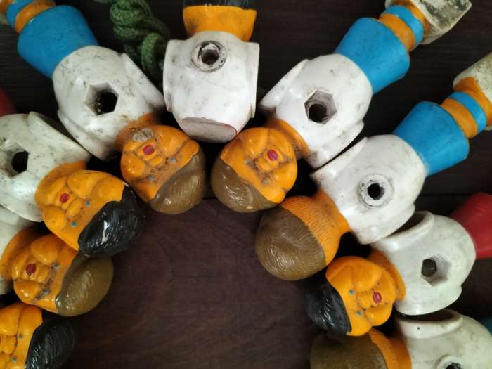 Vintage foosball men (Old style x 18)