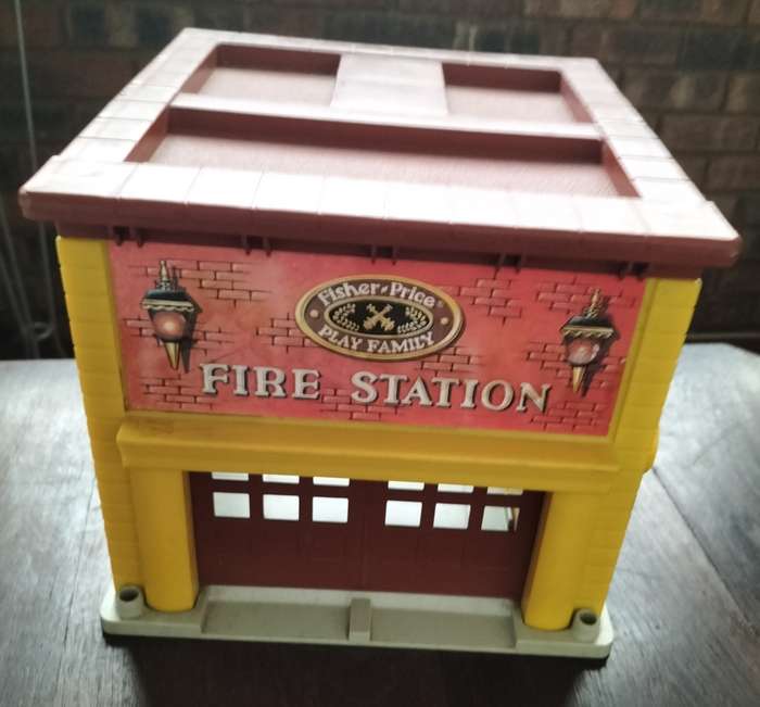 Vintage Fisher Price Fire station