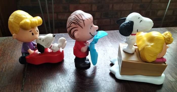 McDonalds Happy Meal figures (x 3)