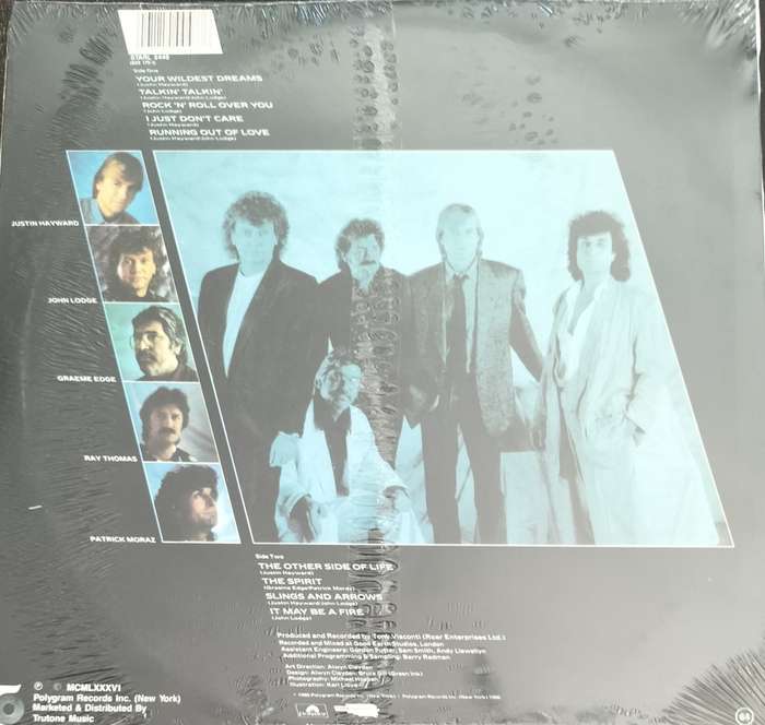 Sealed - The Moody Blues - The other side of life. Vintage LP / Vinyl / Record