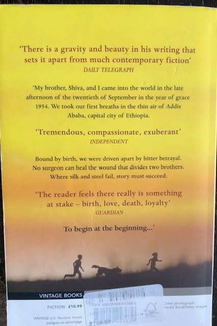 Cutting for Stone by Abraham Verghese (Paperback)