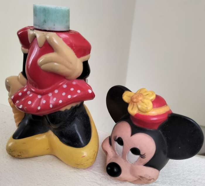 Minnie Mouse - bubble bath holder