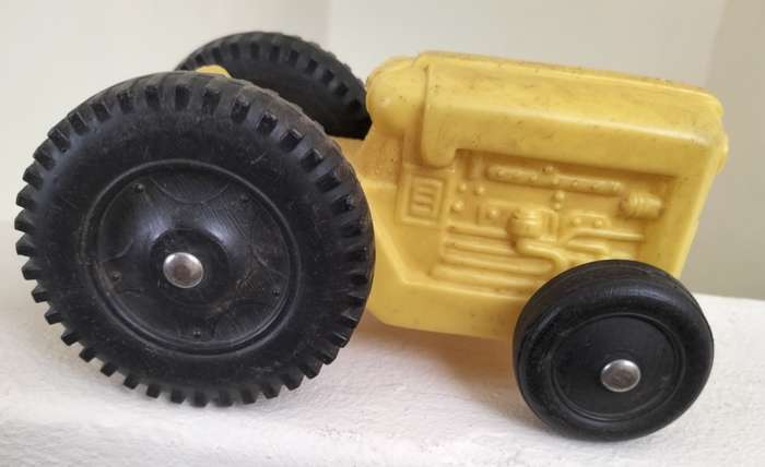 Vintage plastic tractor