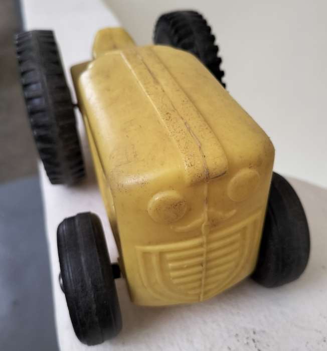 Vintage plastic tractor