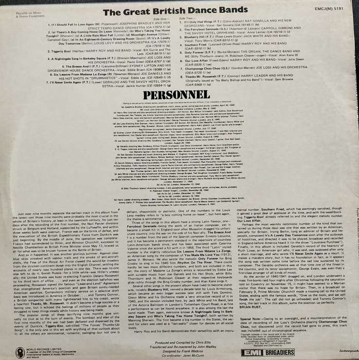 Vintage LP / Record / Vinyl - Hits of World War II