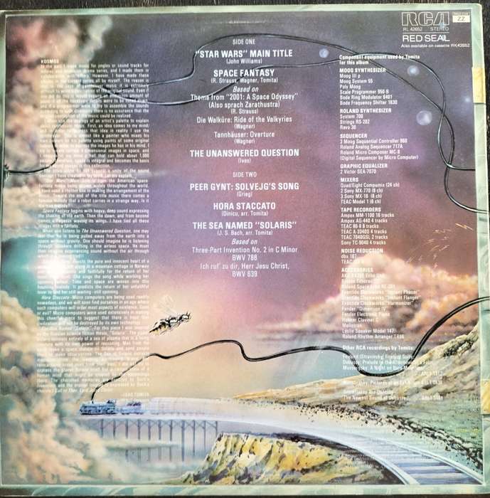 Vintage LP / Record / Vinyl - Tomita - Kosmos