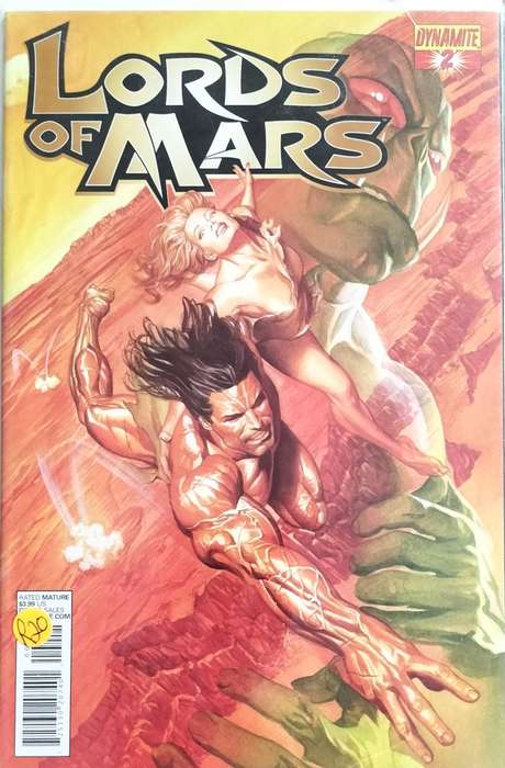 Vintage Dynamite Comic - Lords of Mars #2