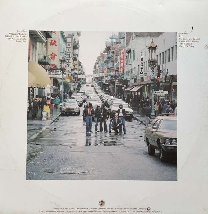 Vintage Vinyl / LP / Record - The Doobie Brothers - Takin it to the streets