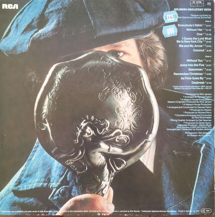 Vintage Vinyl / LP / Record - Nilsson - Greatest hits