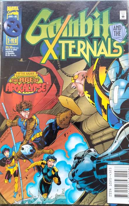 Vintage Marvel Comic - Gambit and the Externals